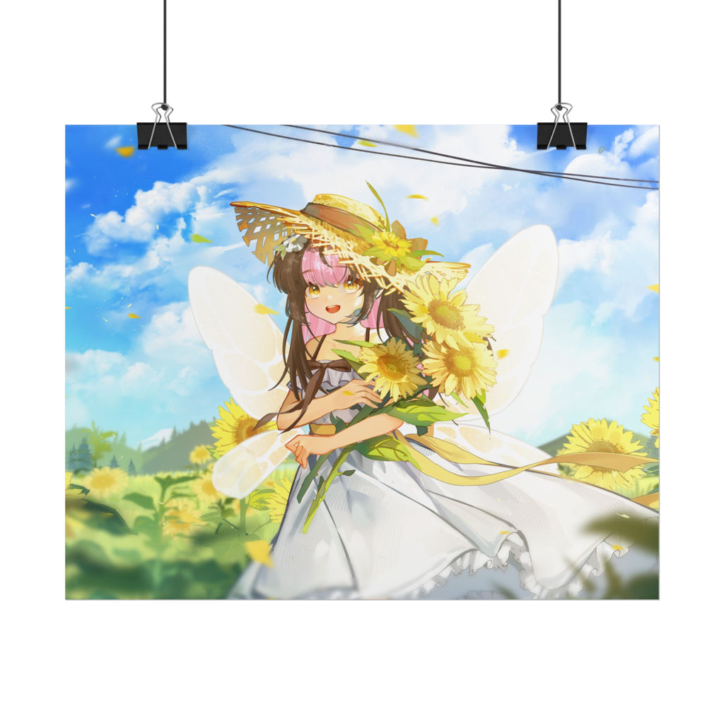 Lychibe "Sunflower Field" Poster
