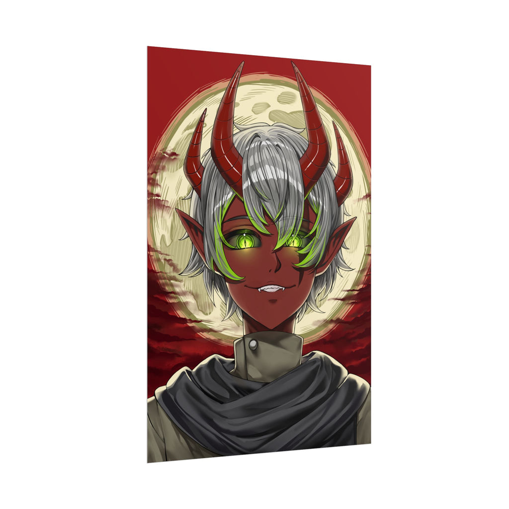 LooneyMoonDemon "Bloodmoon" Poster