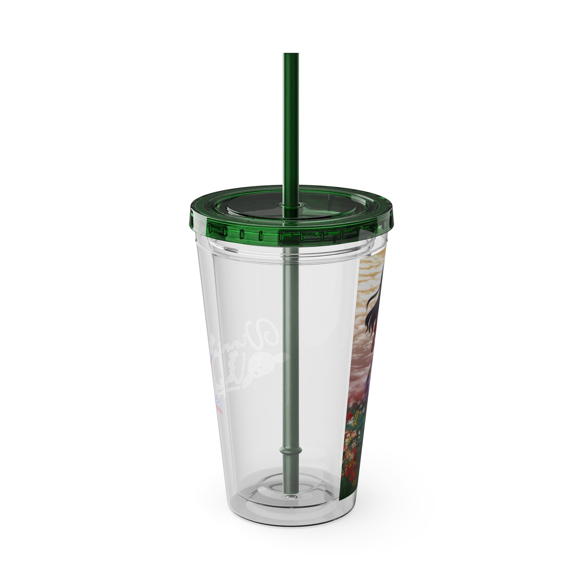 Vinnia Valentine "Rose Garden" Acrylic Tumbler