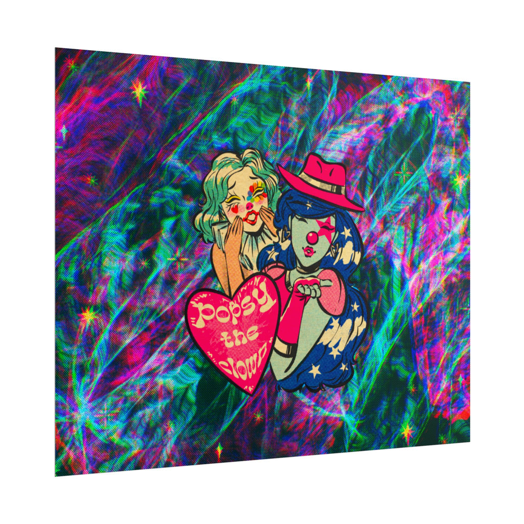 PopsyTheClown "ArtPopsy" Poster