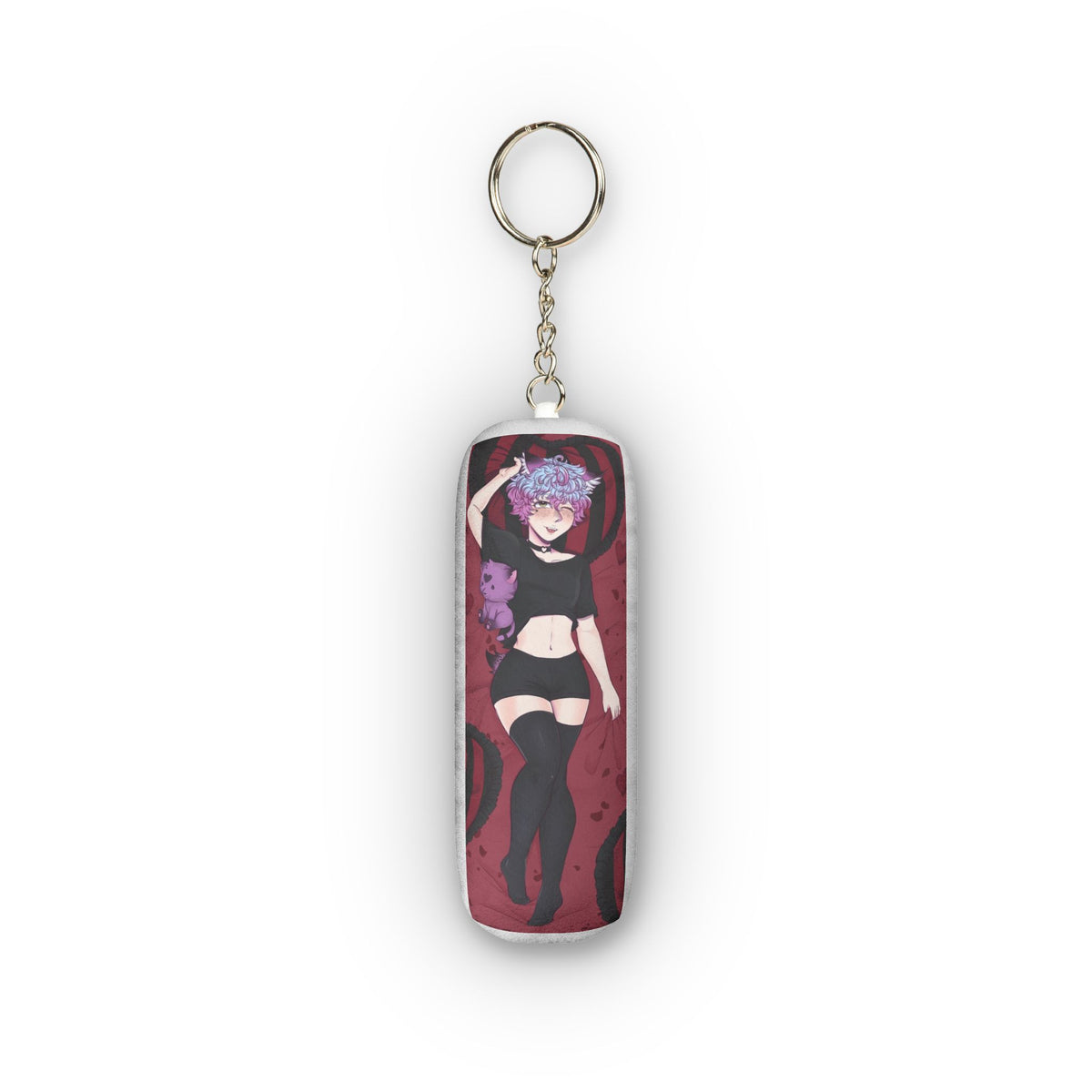 Firejemz "Dakimakura" Plush Keychain