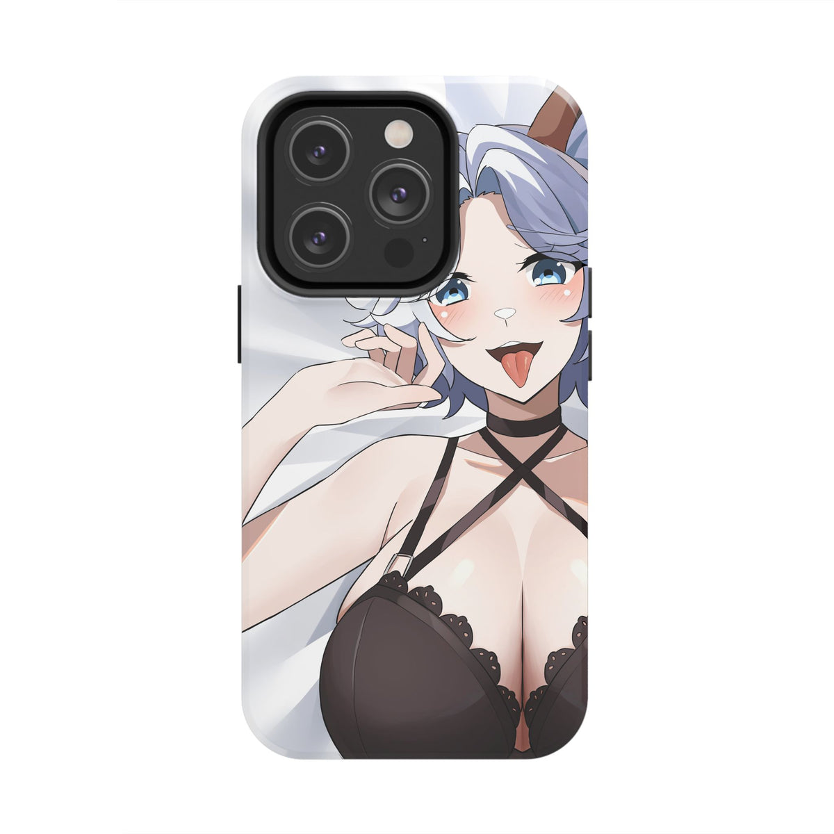 hauntedcorgi "Tongue Out" Phone Case