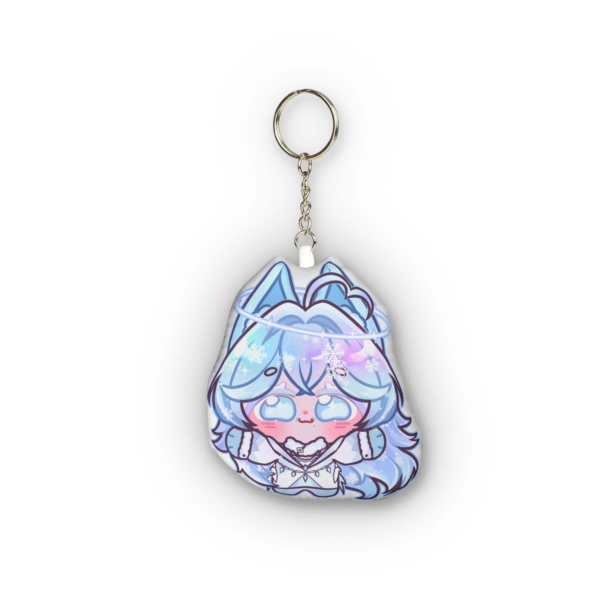 Honeybumz "Snow Cheeb" Plush Keychain