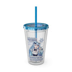 SnowyBlueBell "Blep" Acrylic Tumbler