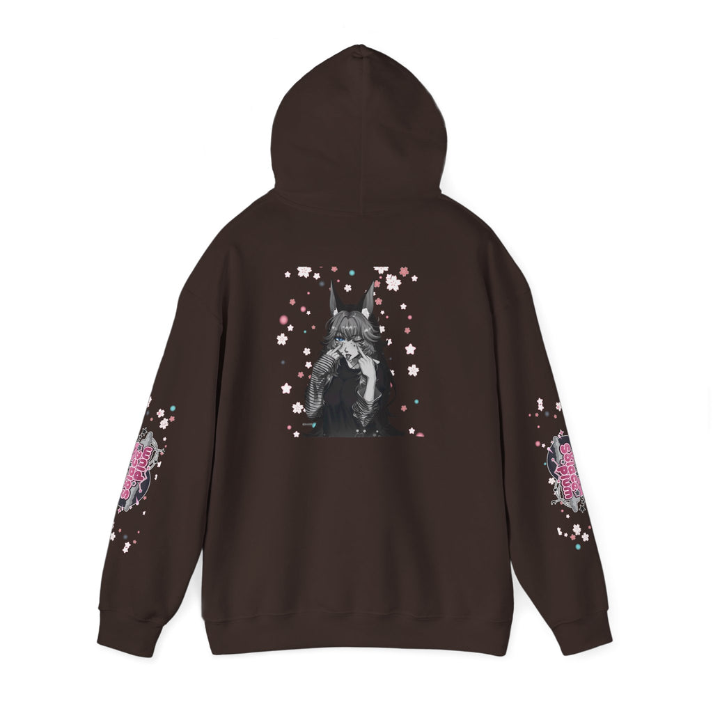 Solace Plum BW "Blep" Designer Hoodie