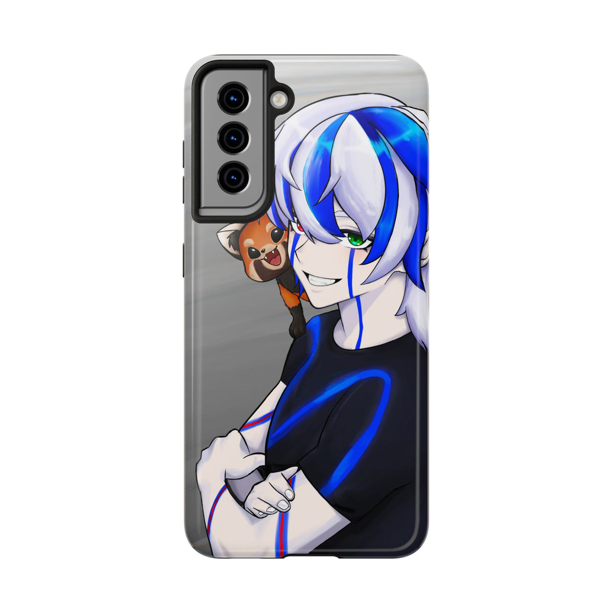 Ray Xash "Red Panda Companion" Phone Case