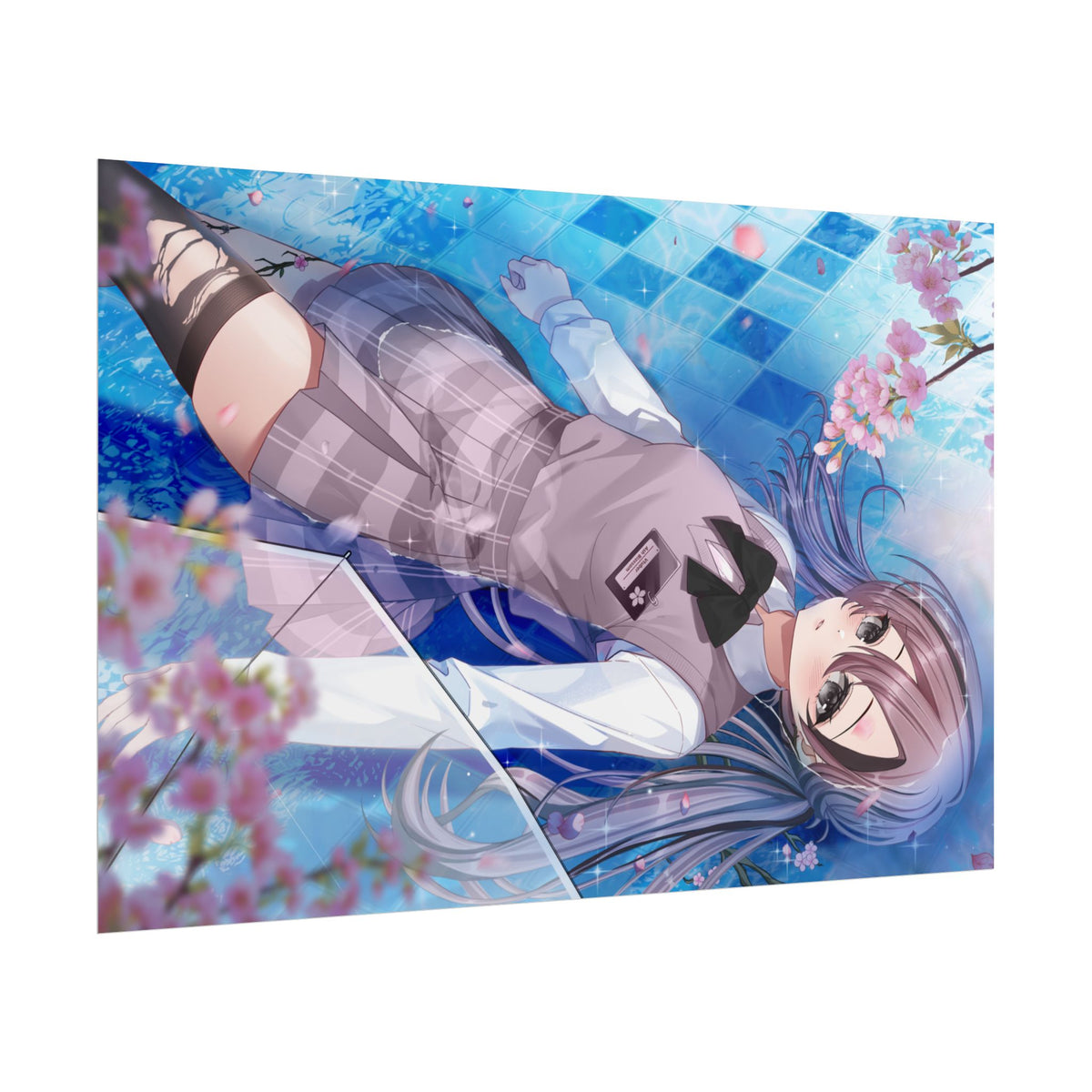 Ash Blossom "Floating Pool" Poster