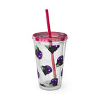 XXNerfy "Sipping on Something Sinister" Acrylic Tumbler