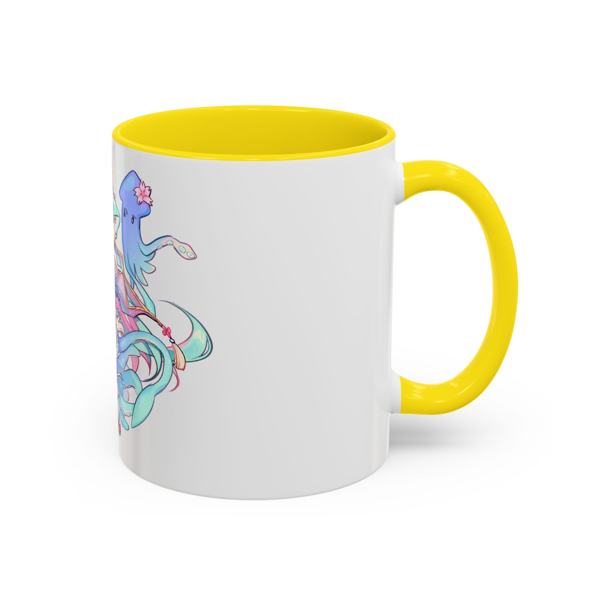 Eggie Weggie "Squid Friends" Accent Mug