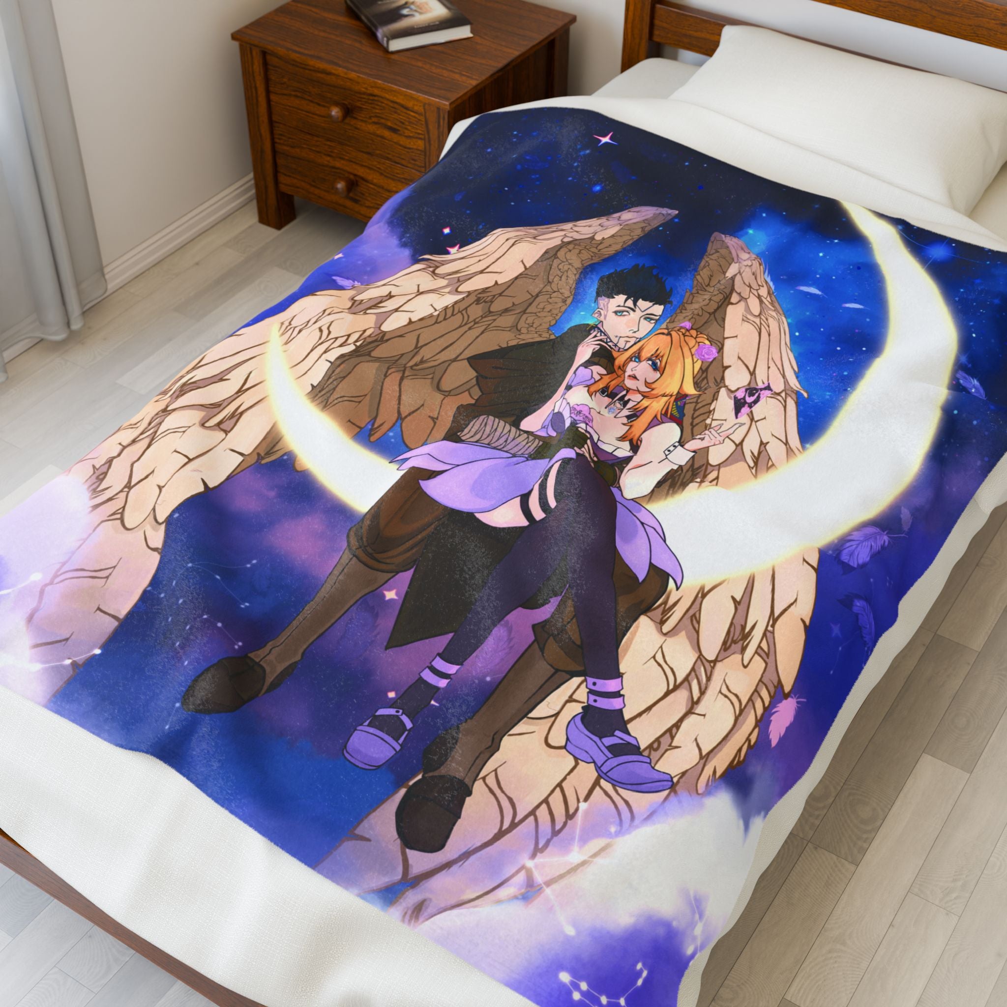 Canin Rose "Michael & Canin" Blanket