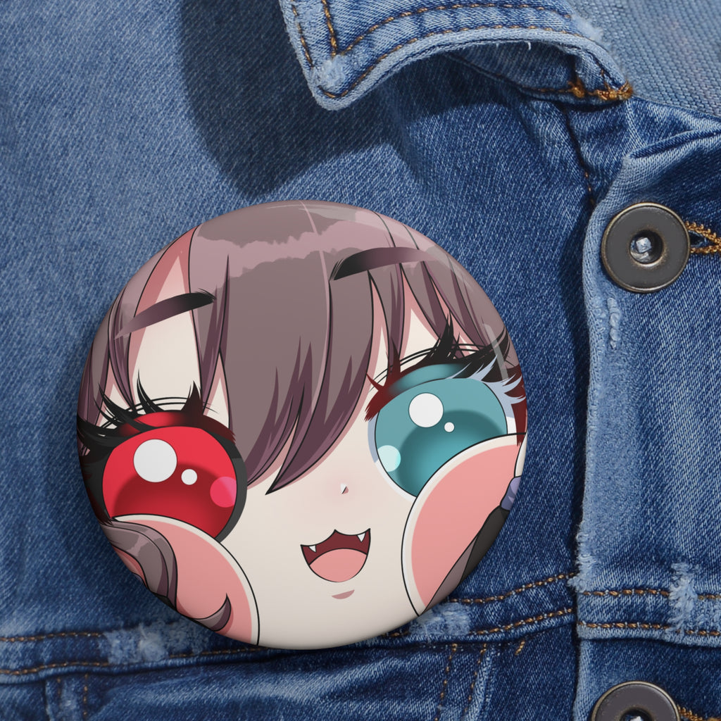 RockLoLove "Cheek Squish" Pin Button