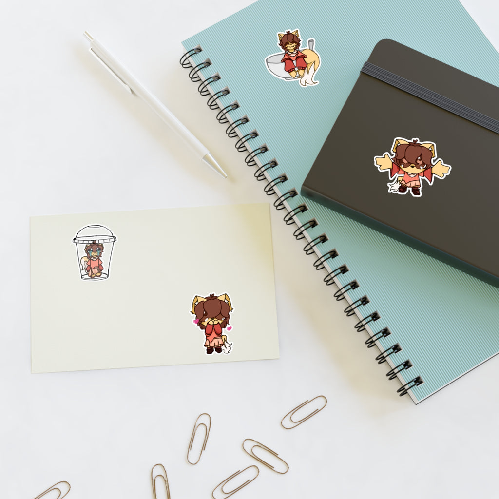 WoofWolf "Horsing around" Sticker Sheet