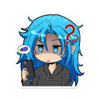 Celestial Hades "Egg Pic" Sticker
