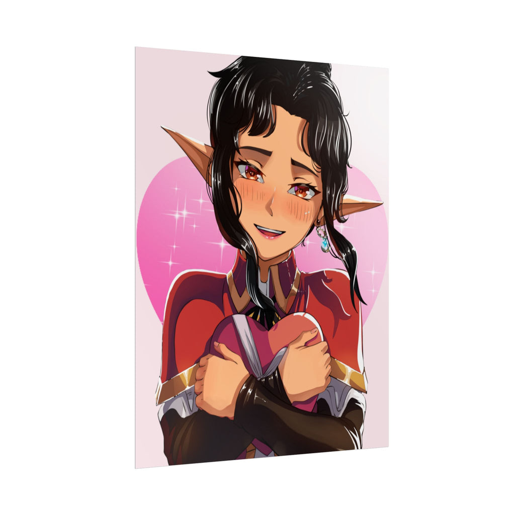 LadyKnightLynk "Love Heart" Poster