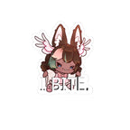 BebeVT "I Bite." Sticker
