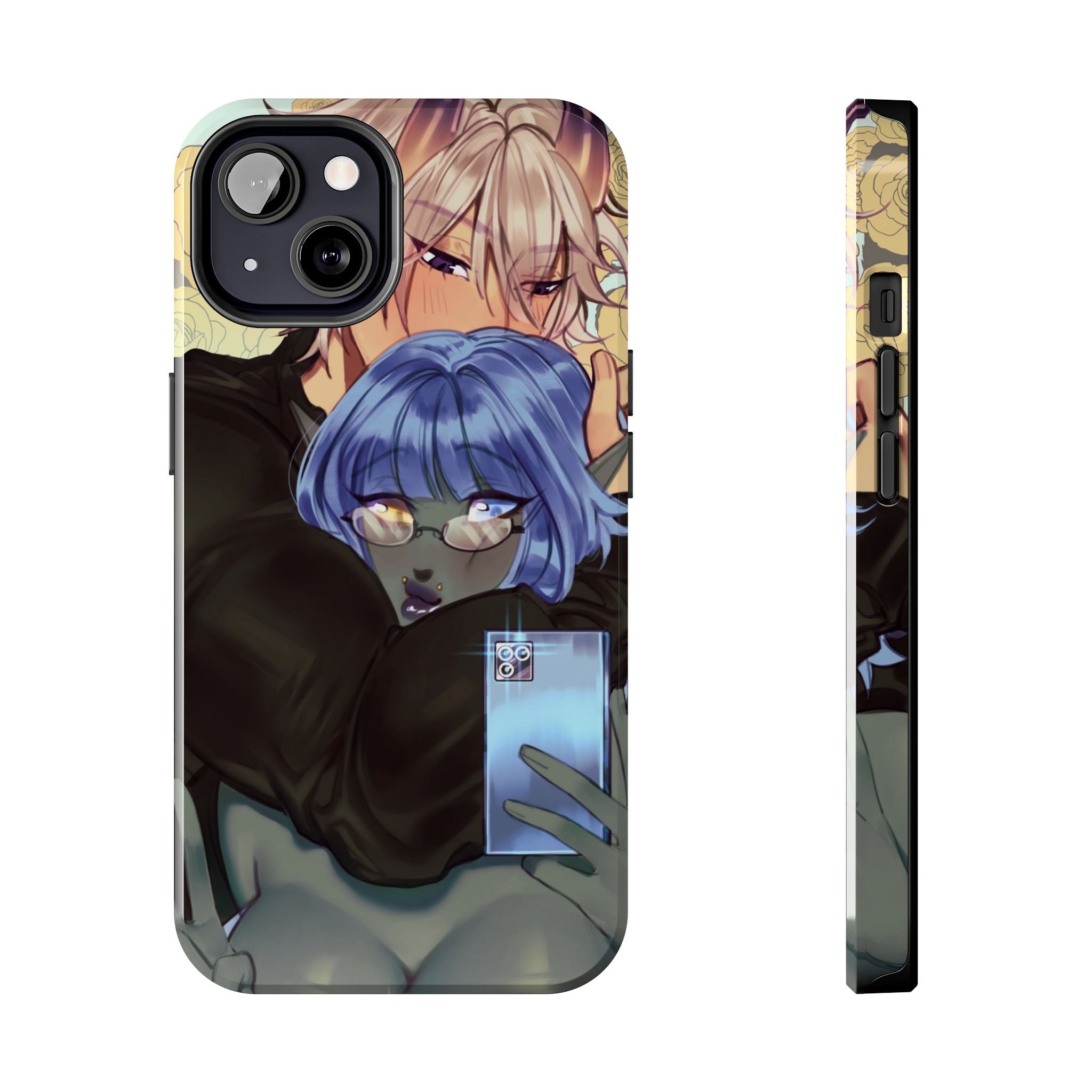 BasicallyVal "Selfie" Tough Phonecase
