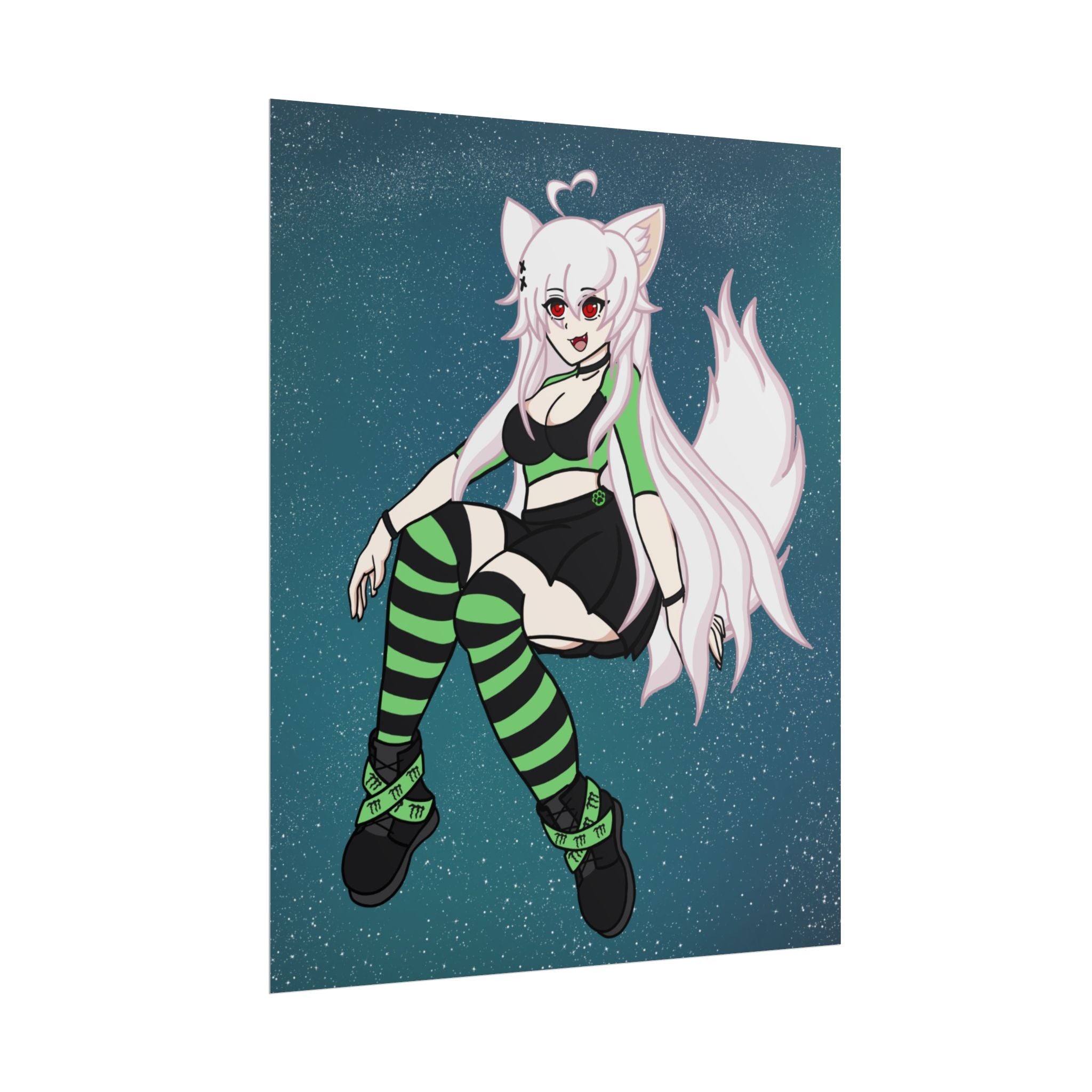 Starry Sky Liz Poster