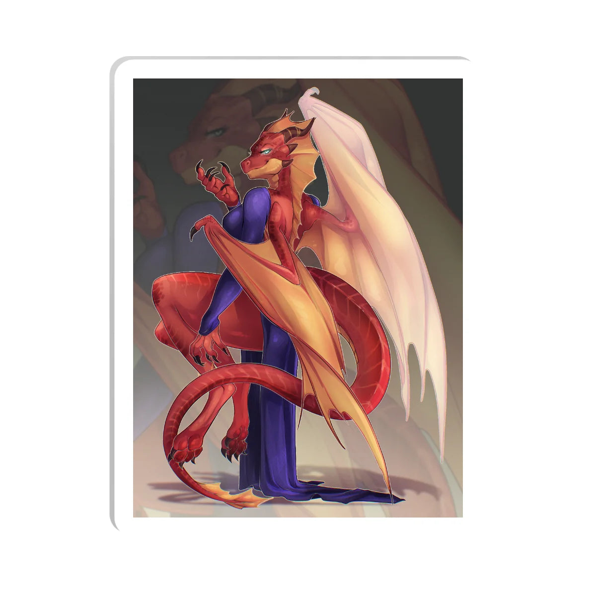 CuriousCorvus.EXE "Zoya Pinup" Pin