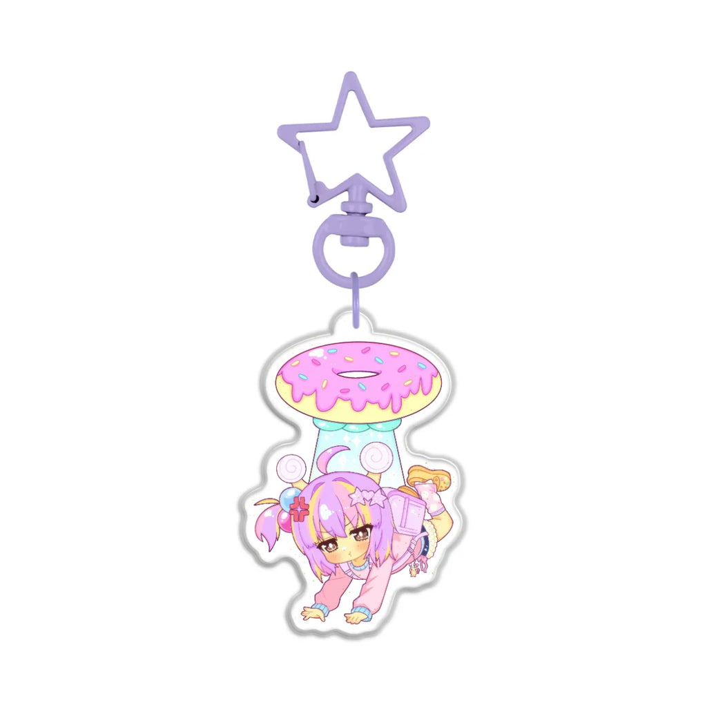 punipunibug "Donut Drop" Holographic Keychain