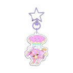 punipunibug "Donut Drop" Holographic Keychain