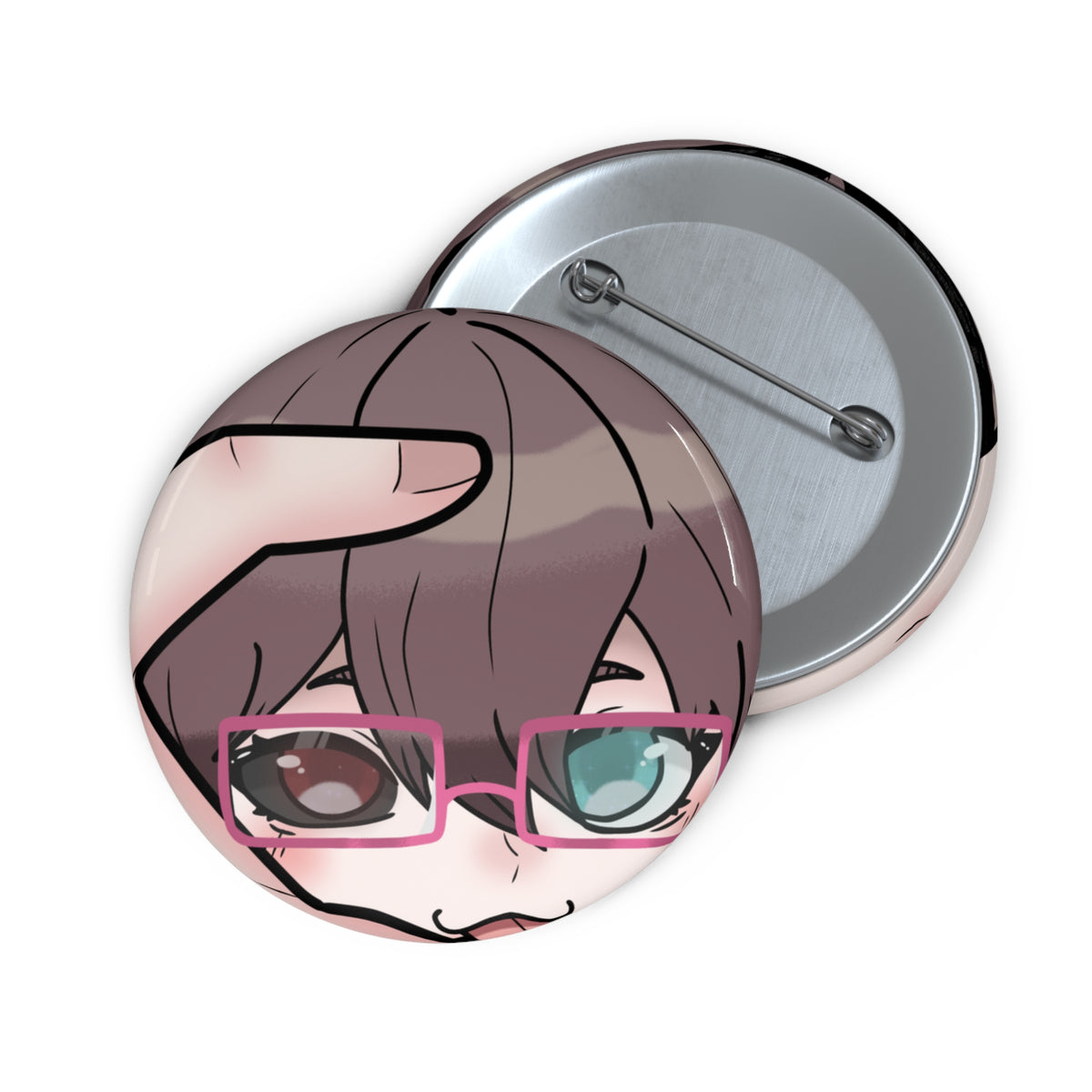 RockLoLove "Tongue Out" Pin Button