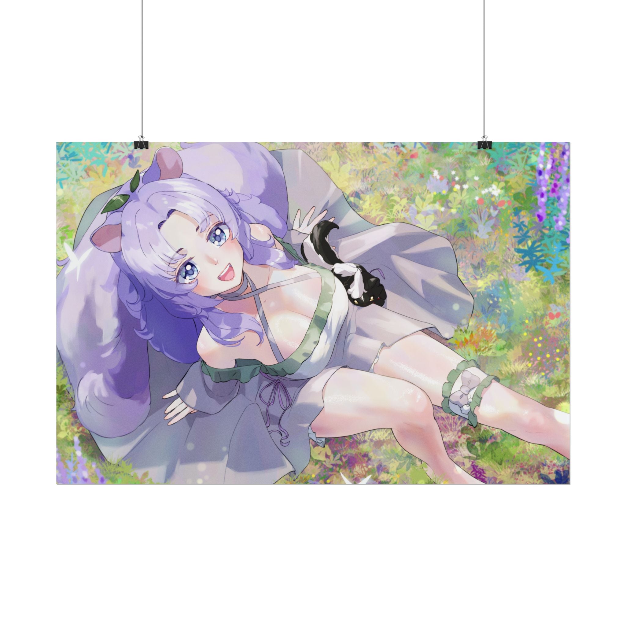 VerbenaVT "Garden Rest" Poster