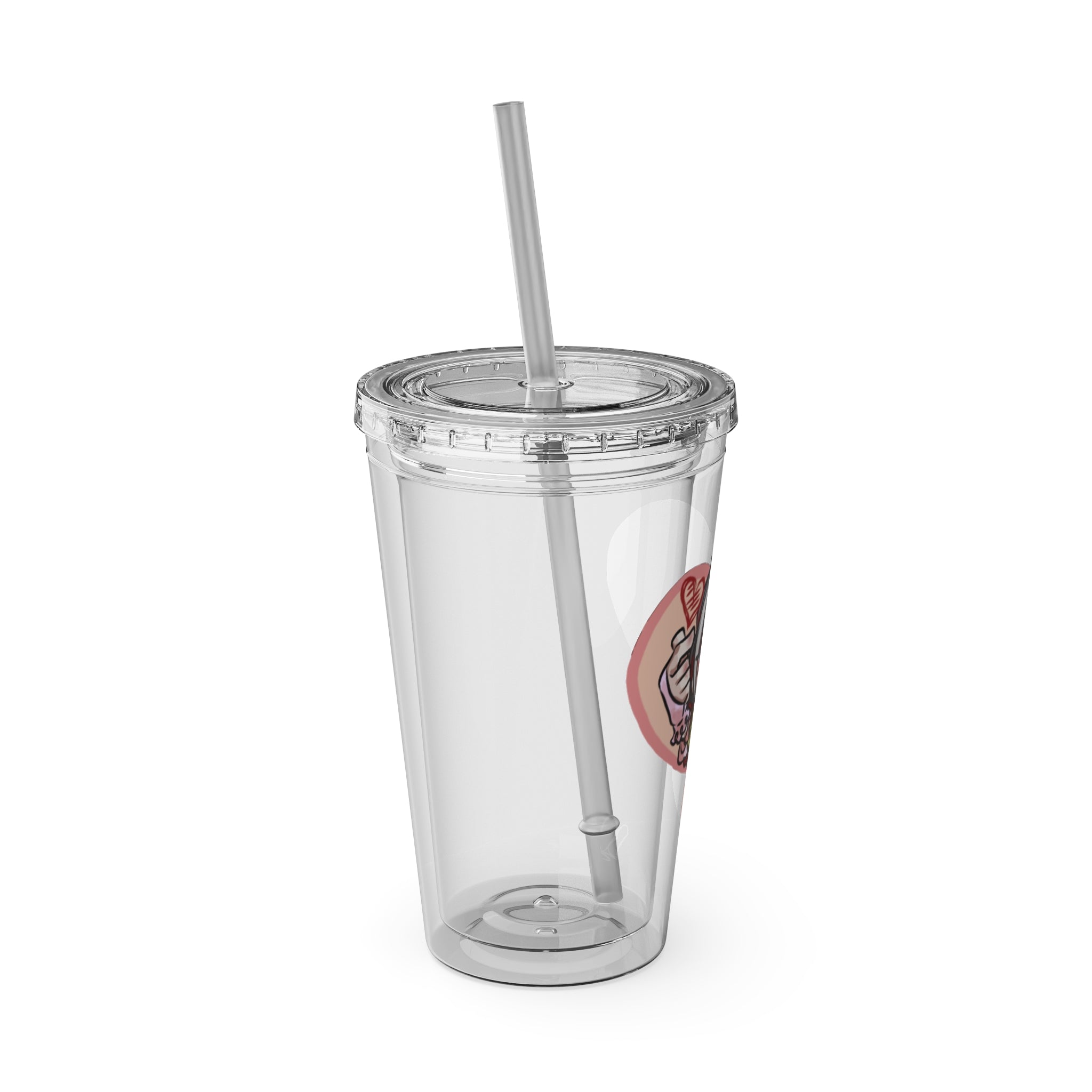 Vatsun Kabuki "Hearts~" Acrylic Tumbler