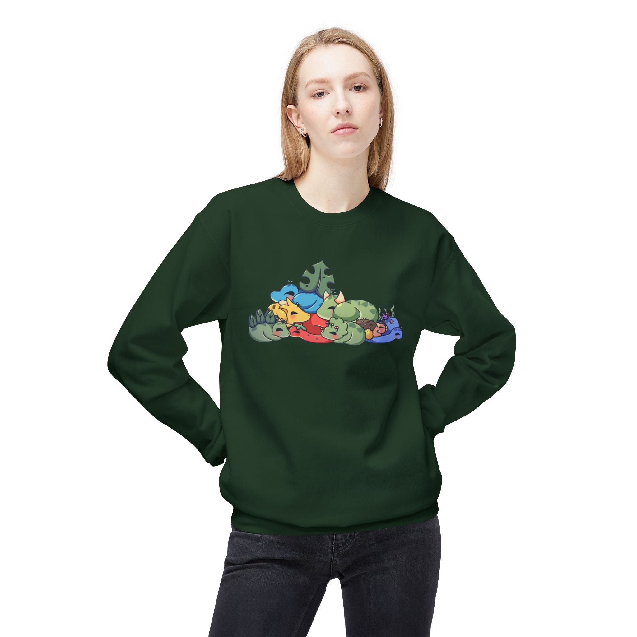 DinoSpr0ut "Family Nap" Sweatshirt