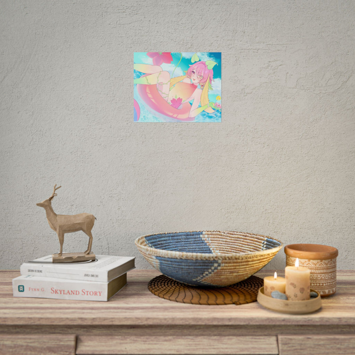 NekochiKohaku "Summer Floating" Poster