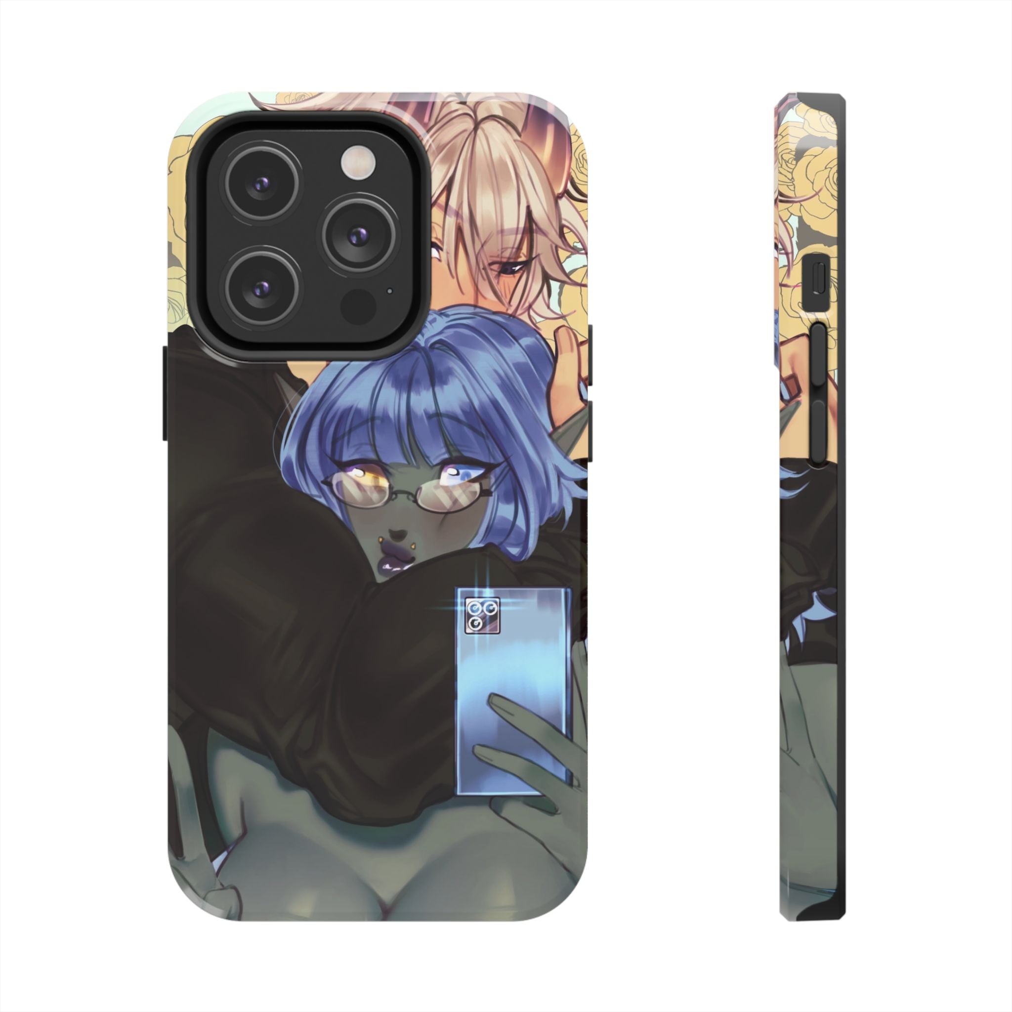 BasicallyVal "Selfie" Tough Phonecase