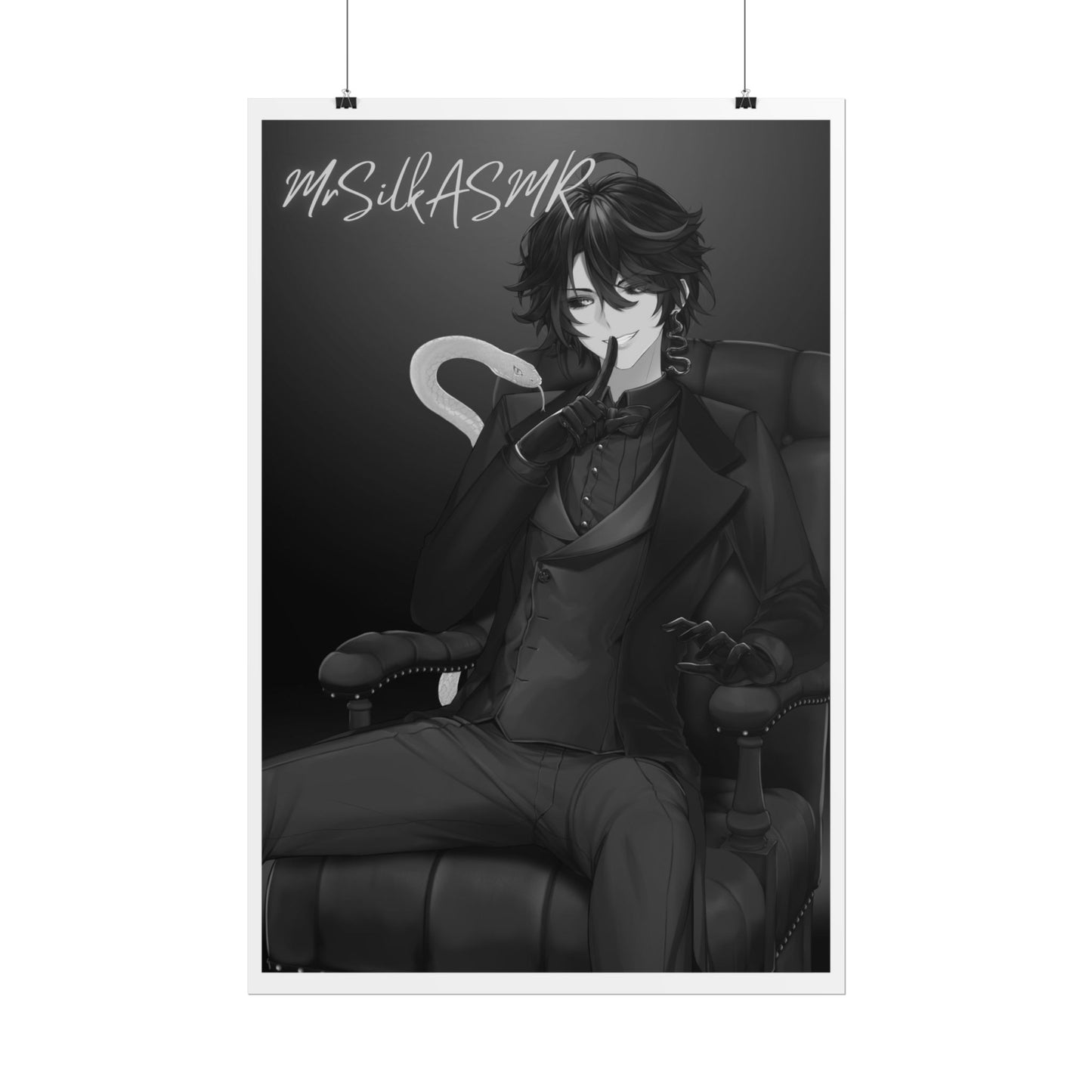 Mr Silk "Shh" Poster