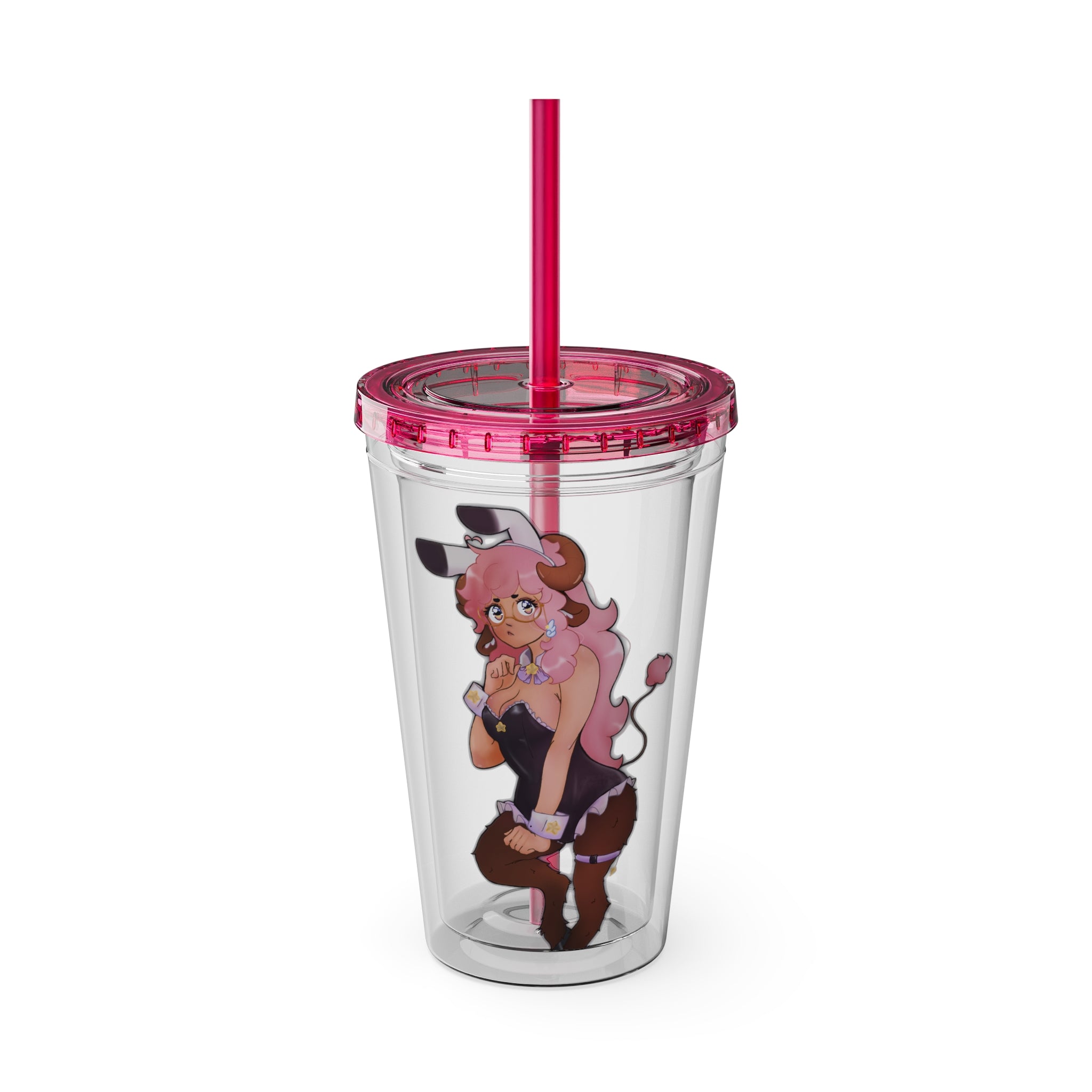 PeachPelle "Cheeky Satyr" Acrylic Tumbler