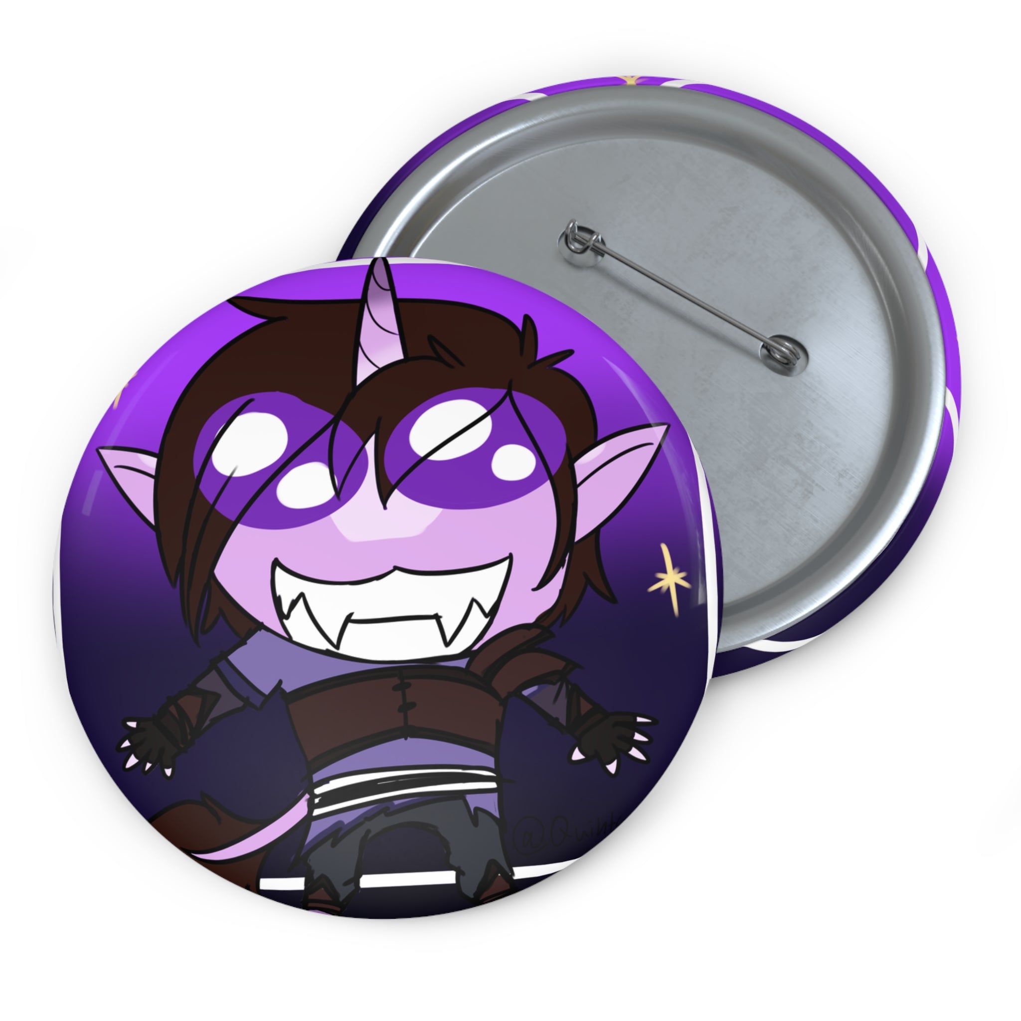 QuintyImara "Twinkle" Button Pin