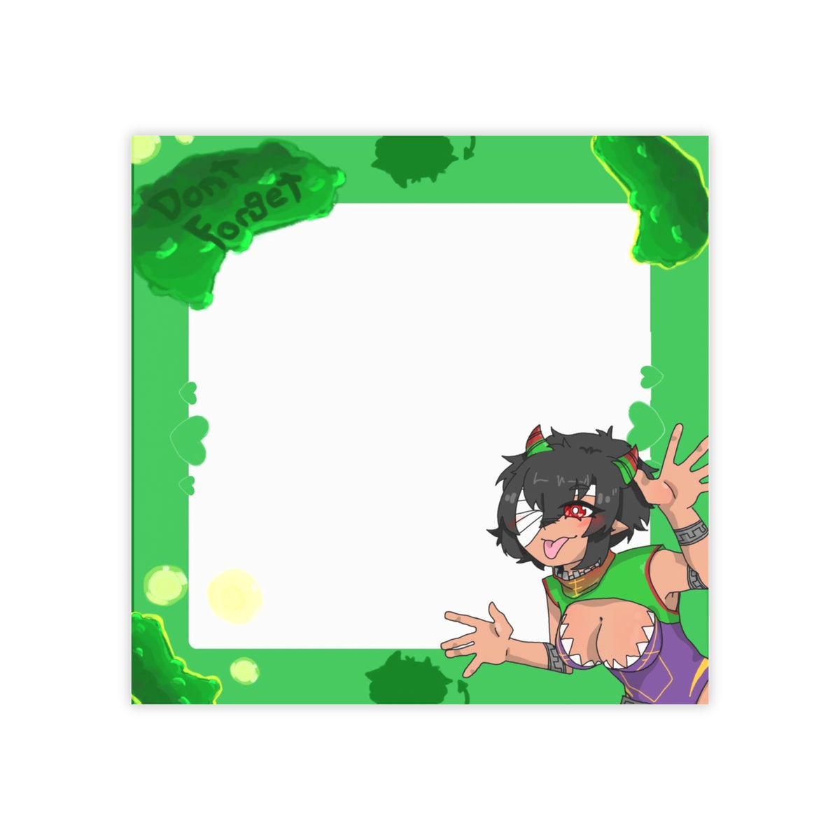 Misona "Don't Forget Pickles" Sticky Notes