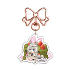 LIMITED Edda Hengist Front-Side Glitter Keychain