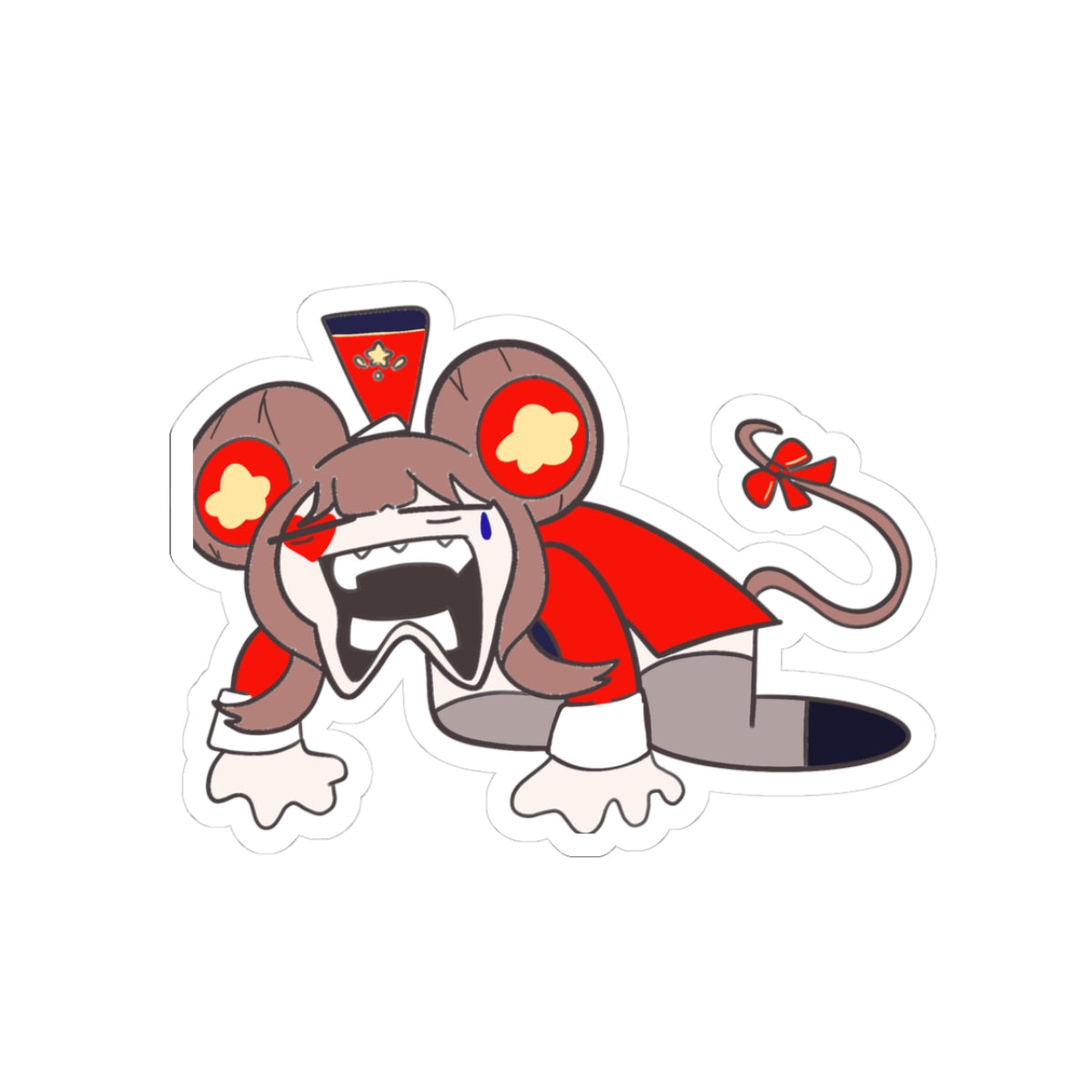 Haru-Haru "Mousey Meltdown" Sticker
