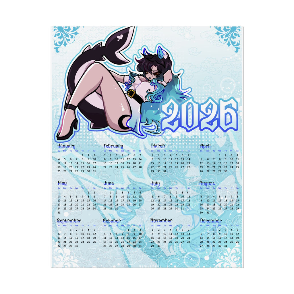 Sereana 2026 Calendar Print