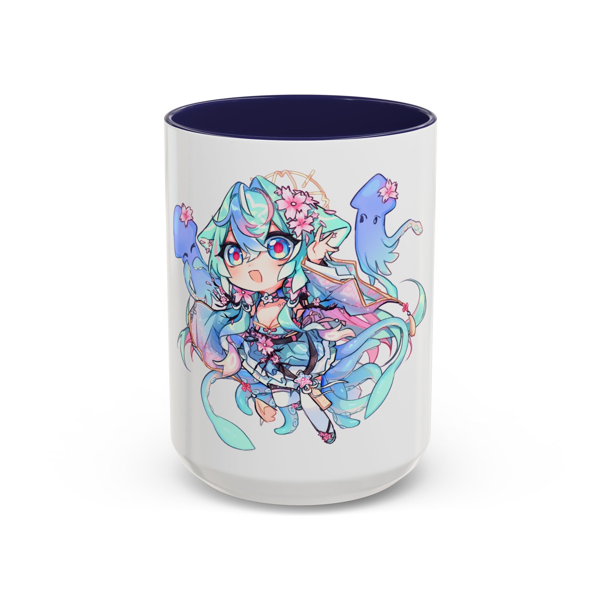 Eggie Weggie "Squid Friends" Accent Mug