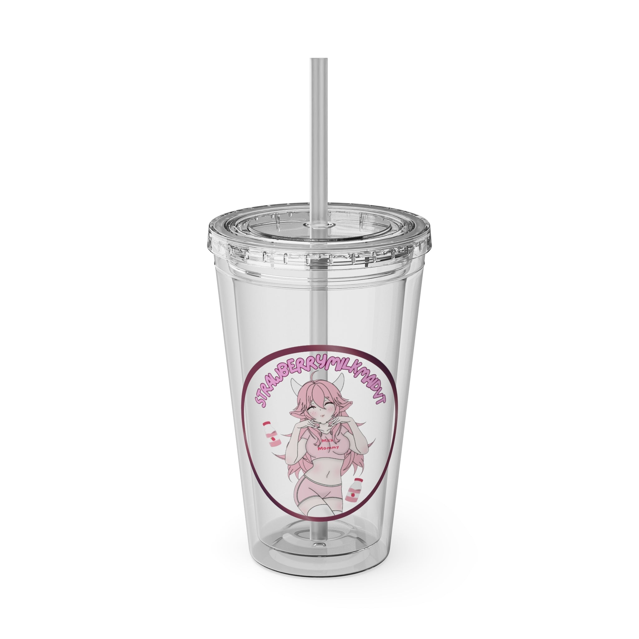 StrawberryMilkMaid "Logo Pose" Tumbler