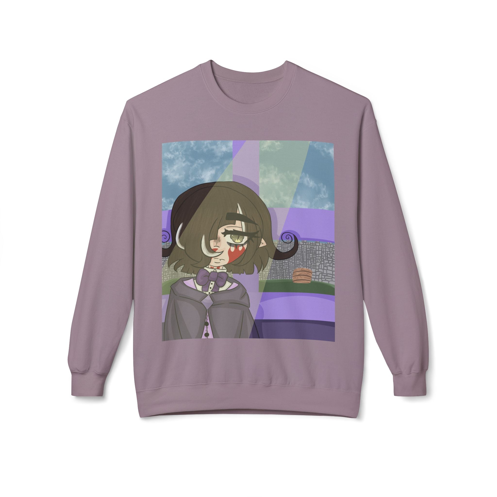 Renée Lysobore "Background Window" Sweatshirt