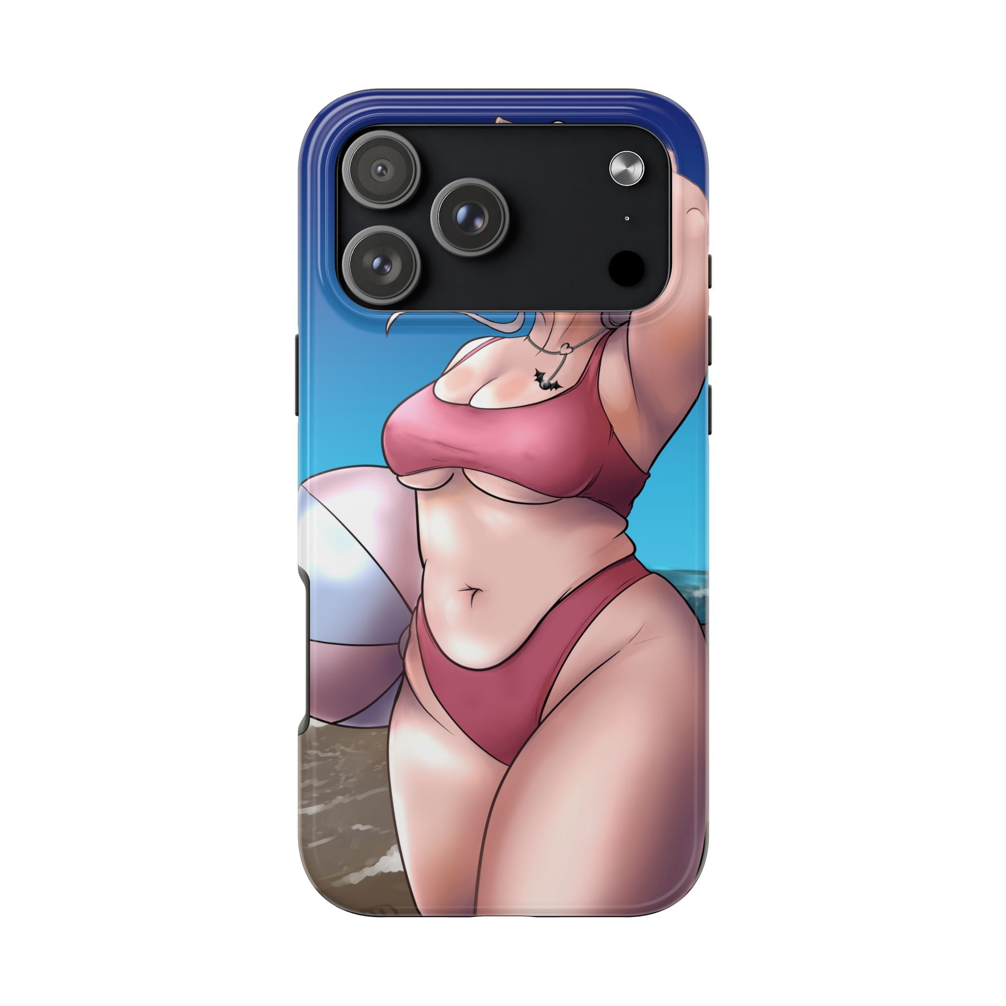 Luna Rainn "Beach Pup" Tough Phone Case