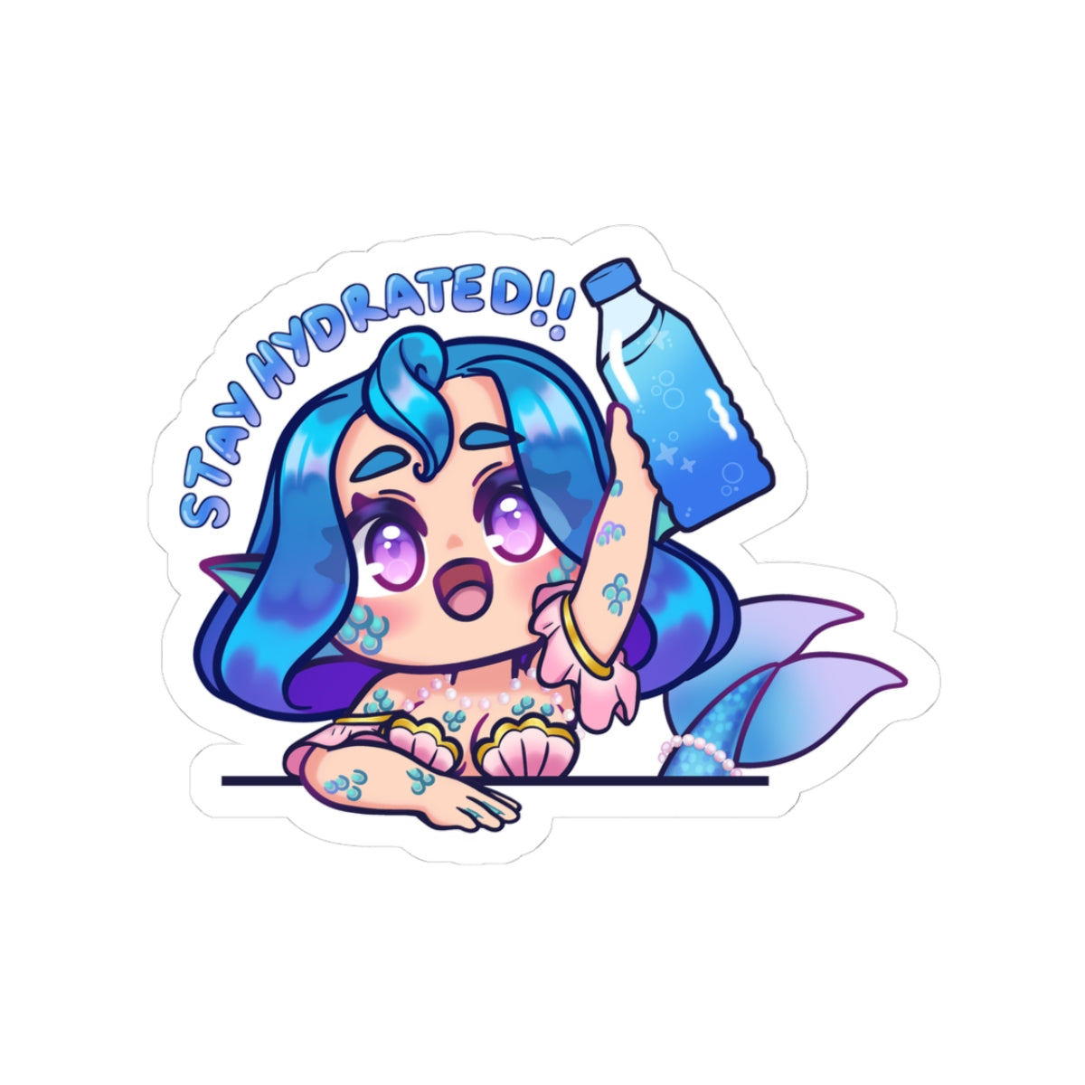 Akemi "Stay Hydrated" Sticker