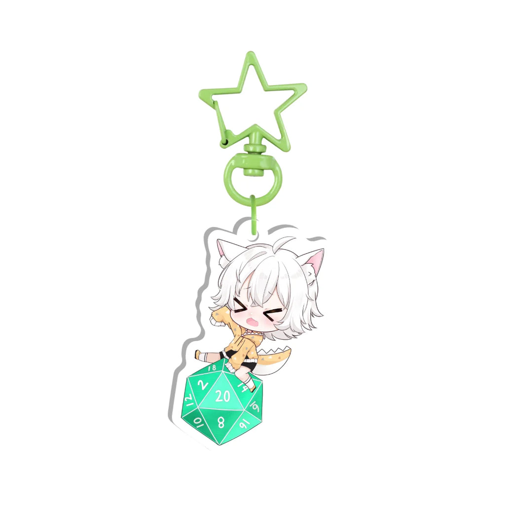 CrumDumpstr "D20" Keychain
