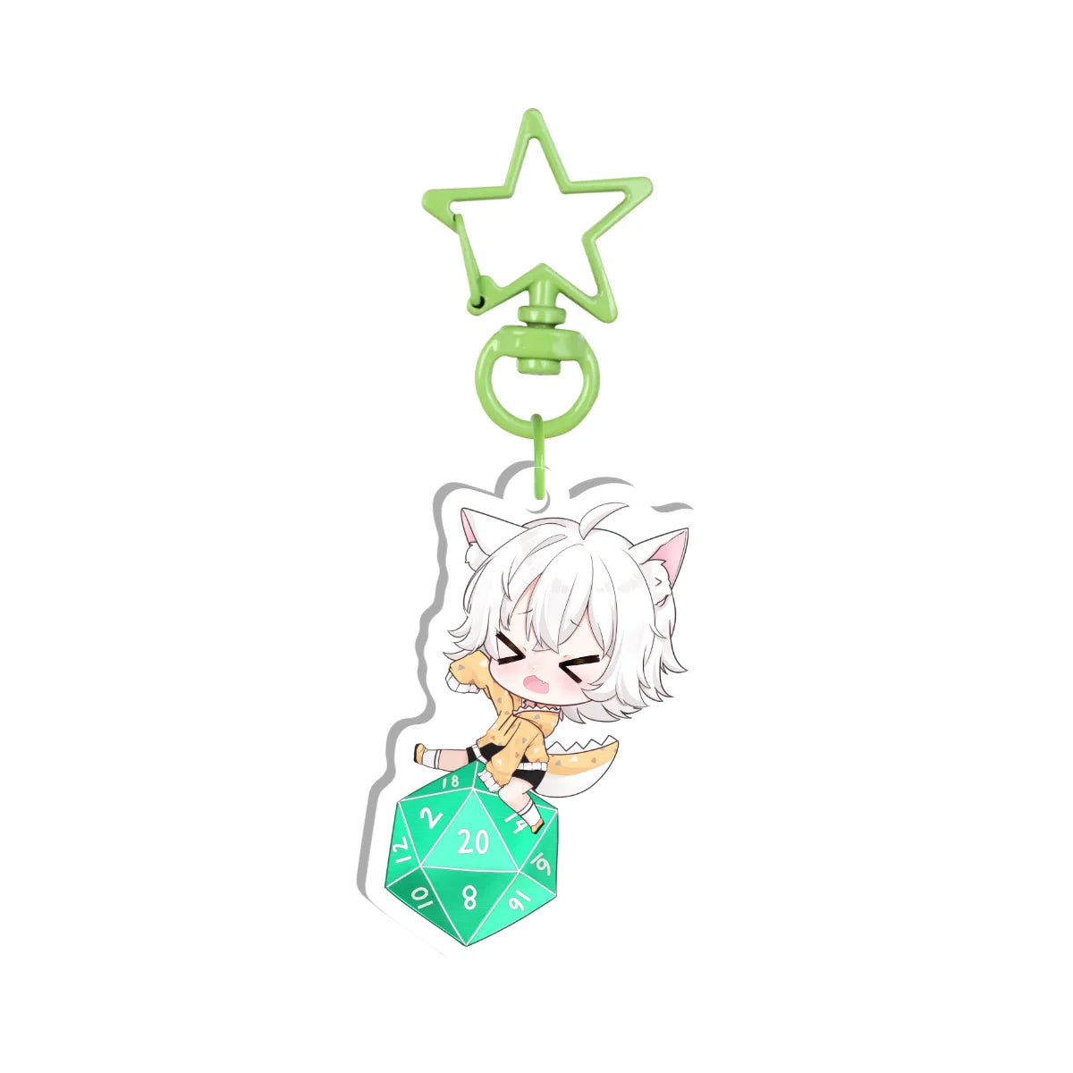 CrumDumpstr "D20" Keychain
