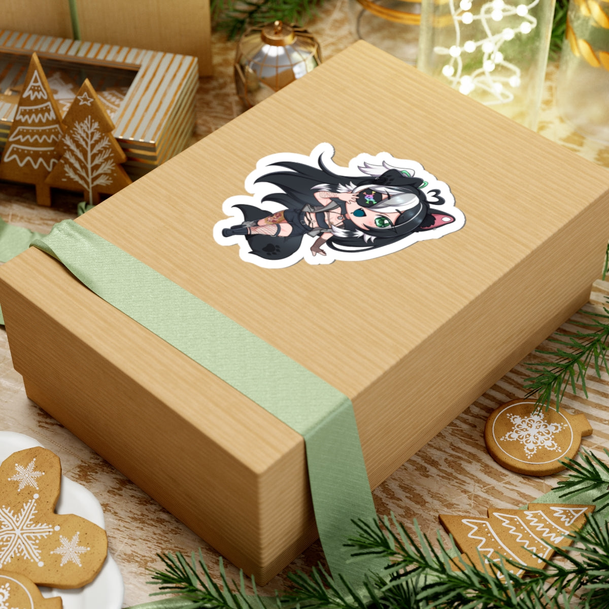 dognamedKats "Haii" Sticker
