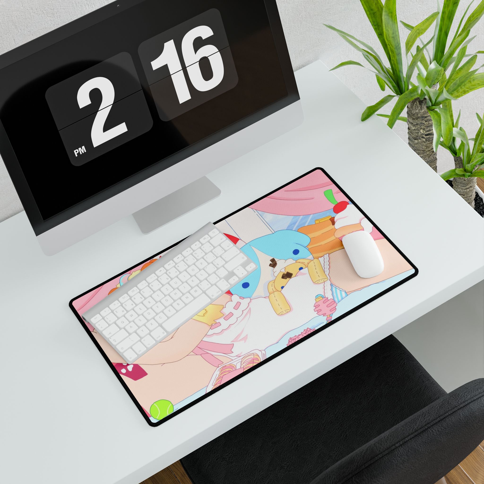WanwanburgerVT "Cozied Up" XL Plus Deskmat