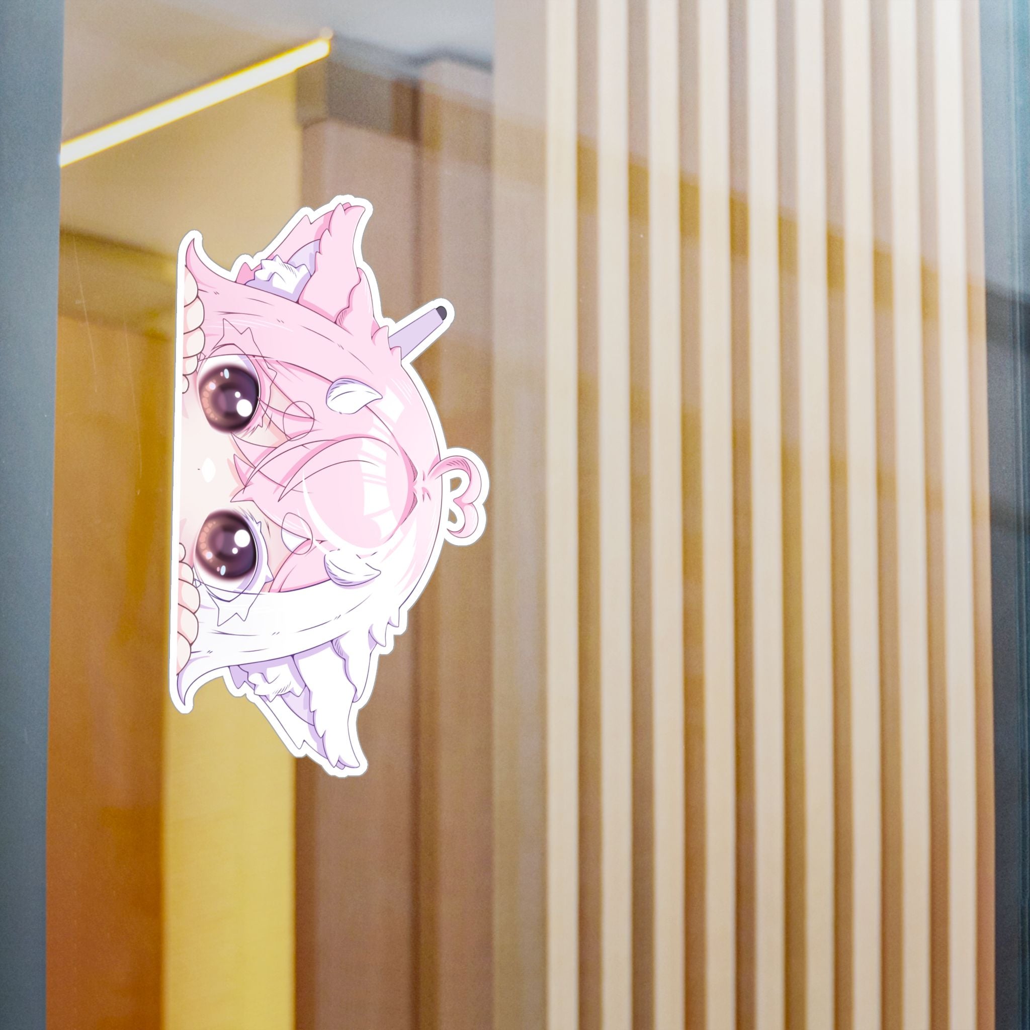 nekowomai "Peeker" Decal