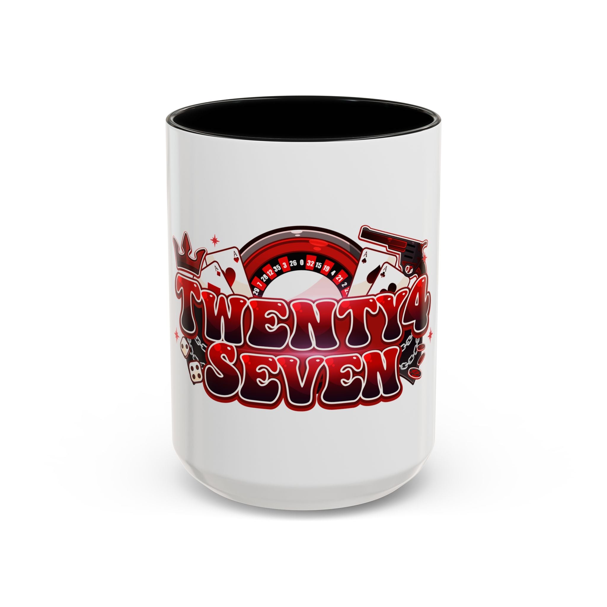 Twenty4Seven "Logo" Accent Mug
