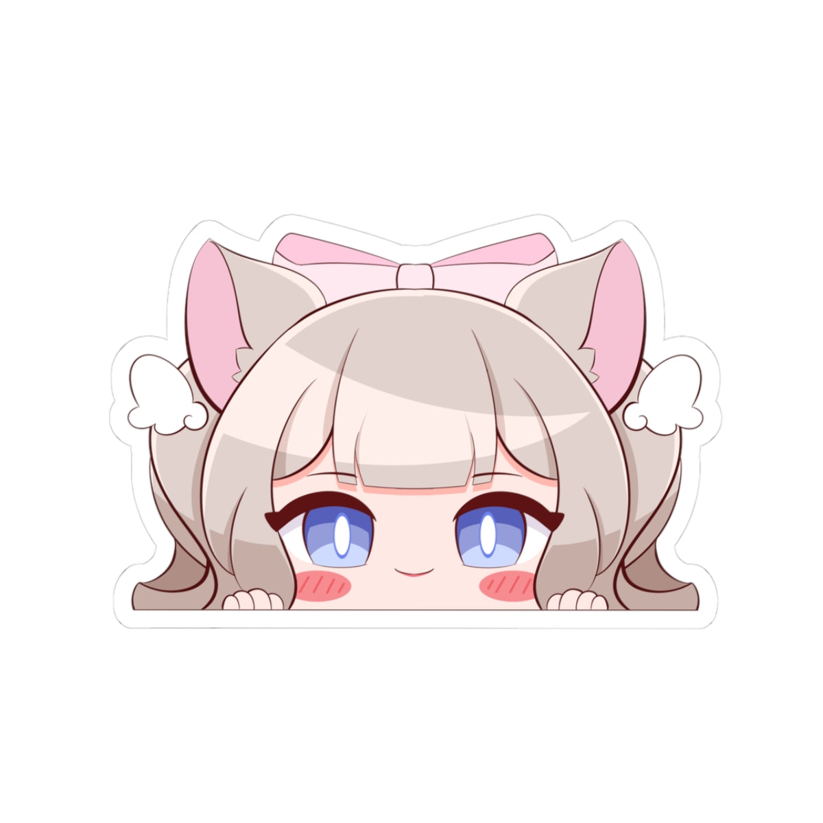 wantedsiren "Peeker" Sticker