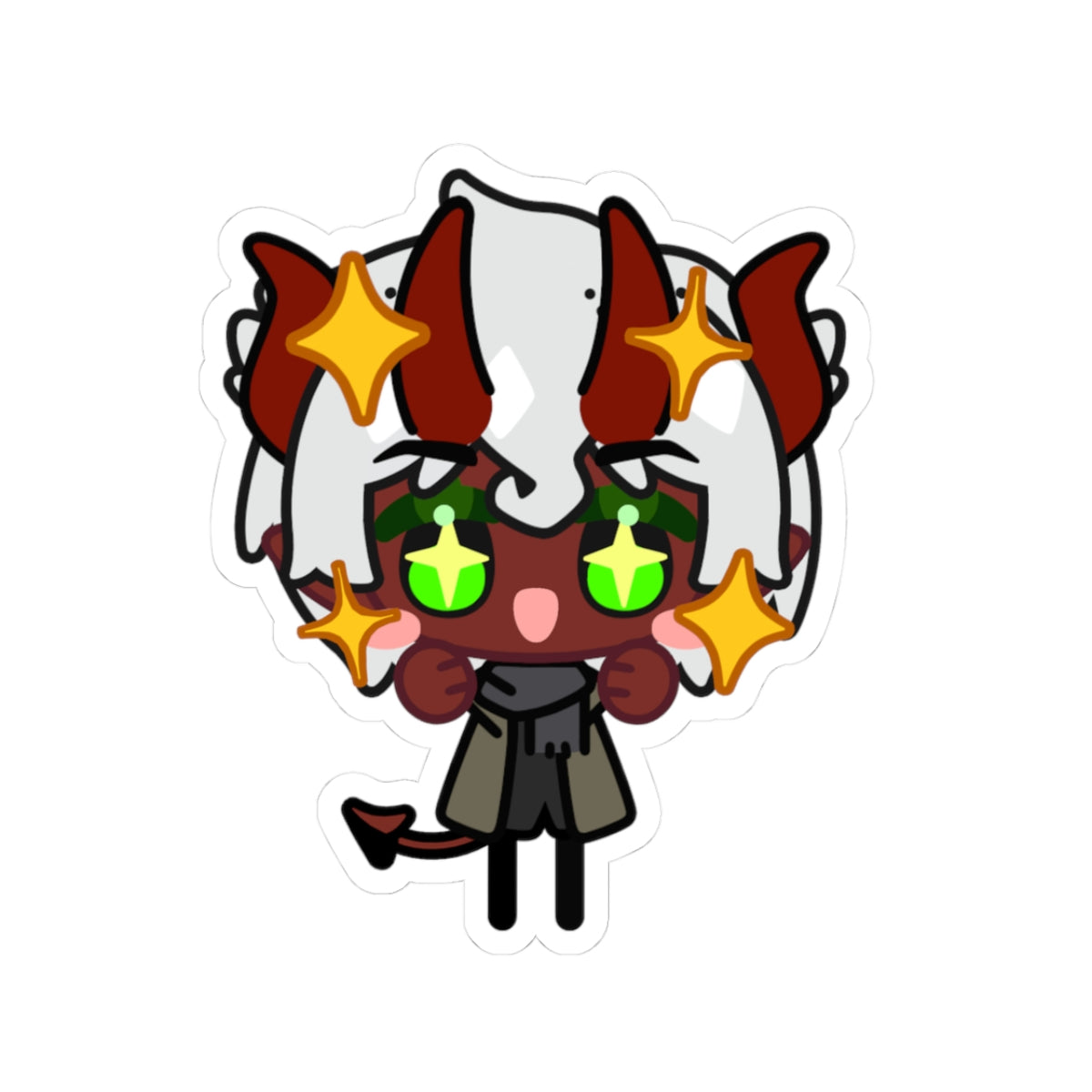 LooneyMoonDemon "Excited" Sticker